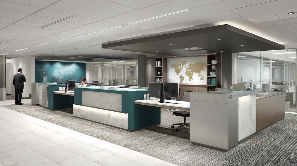 Móvel para agência bancária